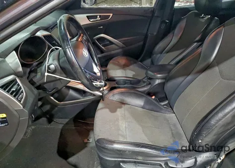 2016 Hyundai Veloster from USA, damaged, VIN KMHTC6AD0GU276427